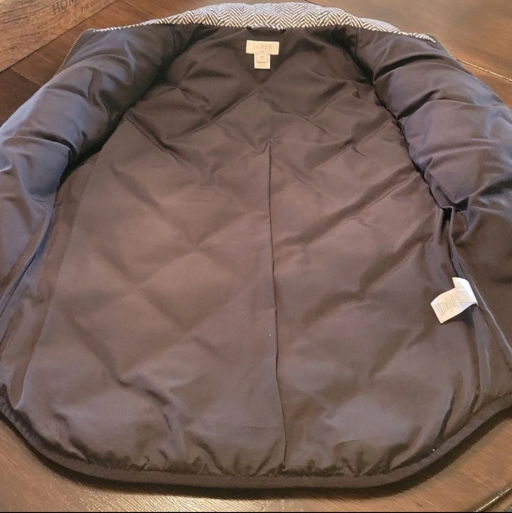 J. Crew Quilted Herringbone Vest - Picture 8 of 16